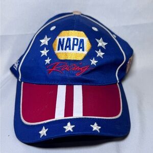 NAPA RACING BASEBALL CAP HAT DALE EARNHARDT INC USA #15 NASCAR RED, WHITE,& BLUE